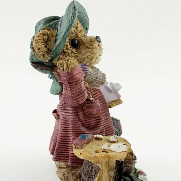 "K's Collection" Ceramic Bear Figurine, "Getting Ready to Paint". 5" x 3"  VGC! - Picture 3 of 7